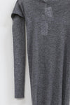 SWAYING/KNIT Water Soluble Wool Lapel SW22AW1T17 Dark Grey PS50